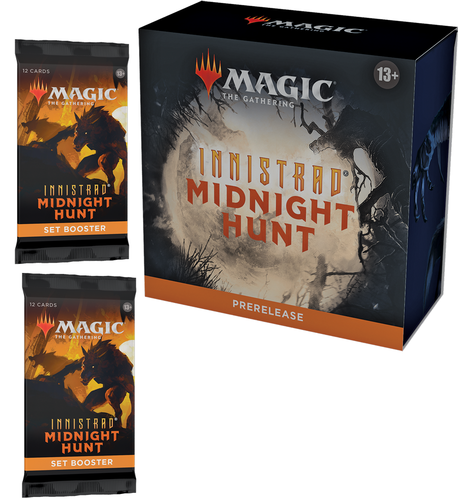 PreRelease Pack PLUS 2 SET Booster Packs - Innistrad: Midnight Hunt